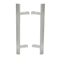 Ручки скобы ABARO Sydney 45° L:1400 X:1200 W:40*20 мм SS нерж. сталь (комплект)